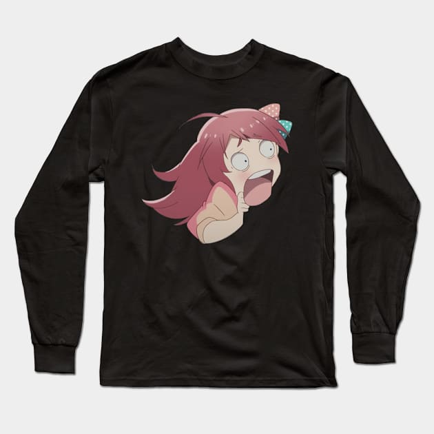 Sakura Freaking Out Long Sleeve T-Shirt by KokoroPopShop